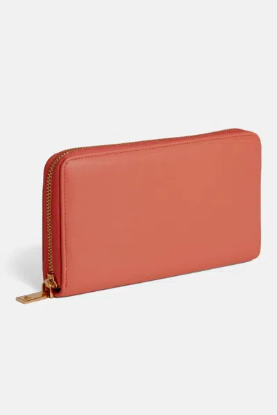 Coco + Carmen Women's Revival Wallet Clutch In Coral In Pink