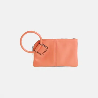 Coco + Carmen Women's Roxy Wristlet In Salmon In Orange