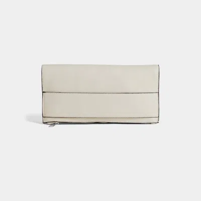 Coco + Carmen Women's Sophia Clutch And Crossbody Bag In Oyster In White