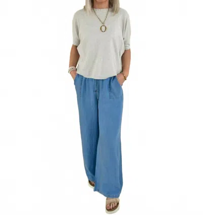 Coco + Carmen Zayla Lightweight Heavenly-luxe Short Sleeve Sweater In Oatmeal In Gray