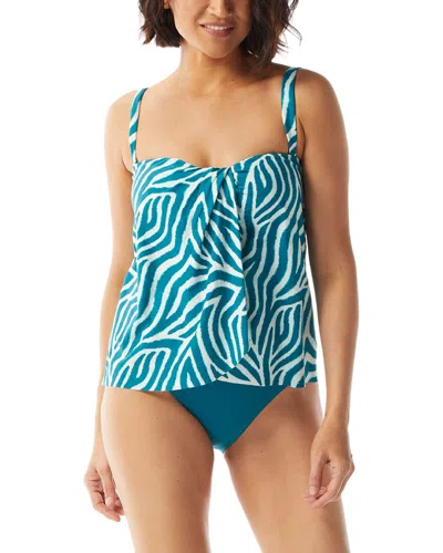 Coco Contours Clarity Bandeau Tank In Blue