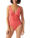 Coco Contours Solitaire V-neck One-piece