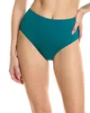 Coco Contours Thrive Bikini Bottom In Green