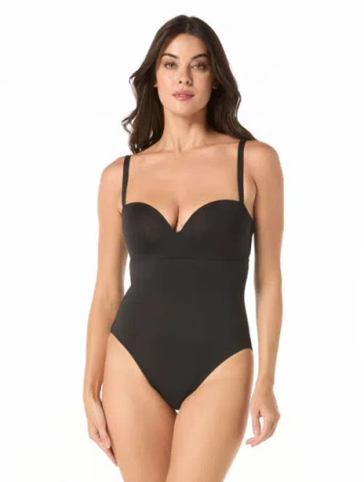 Coco Contours Uplift One Piece Swimsuit In Black