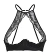 Coco De Mer Athena Quarter-cup Bra In Black