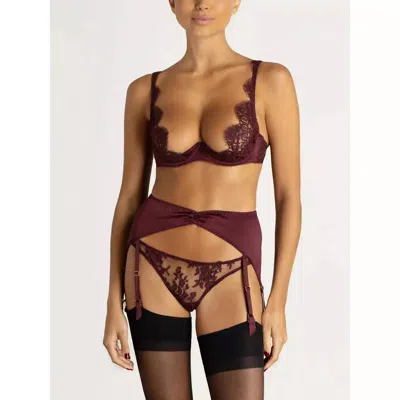Coco De Mer Camellia High Apex Bra In Sienna