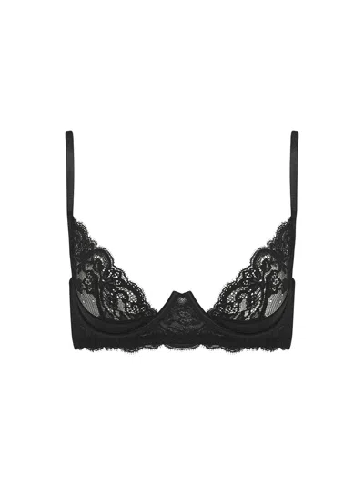Coco De Mer Seraphine Plunge Bra In Black