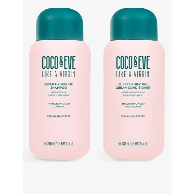 Coco & Eve Like A Virgin Super Hydrating Shampoo And Conditioner Set In White