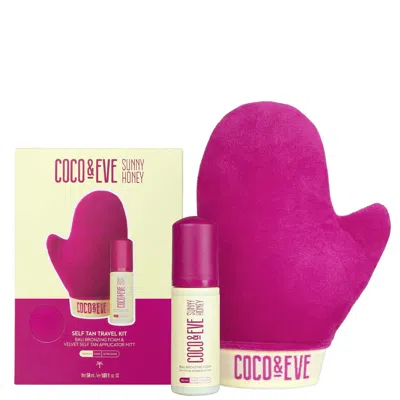 COCO & EVE SELF TAN TRAVEL KIT - MEDIUM (WORTH £27)