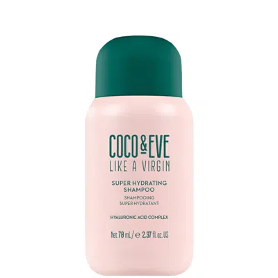 Coco & Eve Super Hydrating Shampoo 70ml In Pink