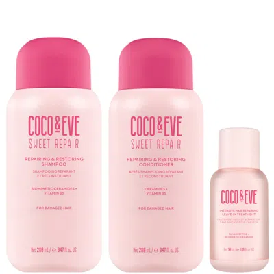 Coco & Eve Sweet Repair Treatment Bundle In White