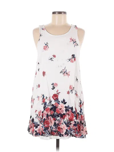 Pre-owned Coco + Jaimeson Casual Dress In White