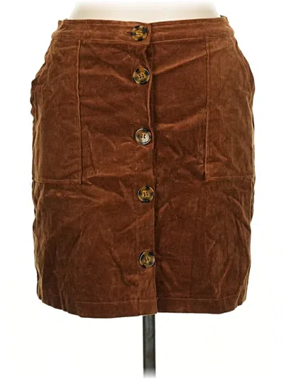 Pre-owned Coco + Jaimeson Casual Skirt In Brown