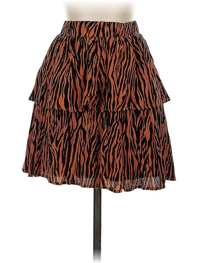 Pre-owned Coco + Jaimeson Casual Skirt In Orange