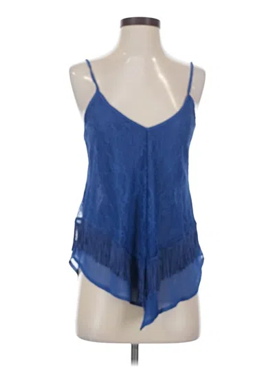 Pre-owned Coco + Jaimeson Sleeveless Blouse In Blue
