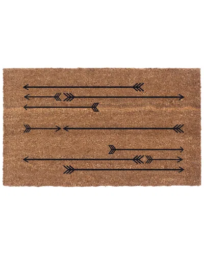Coco Mats N More Arrows Doormat In Brown