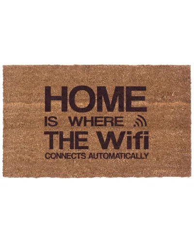 Coco Mats N More Automatic Wif Doormat In Brown