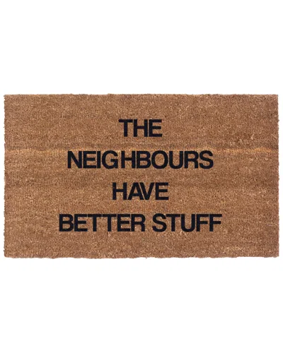 Coco Mats N More Better Neighbours Design Doormat In Brown