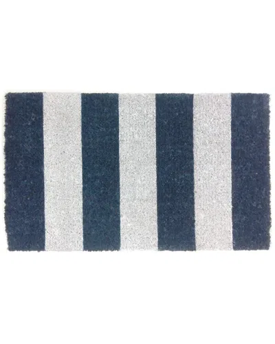 Coco Mats N More Cabana Stripes Natural Coco Doormat In Animal Print