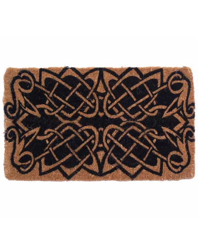 Coco Mats N More Celtic Knots Design Doormat In Brown