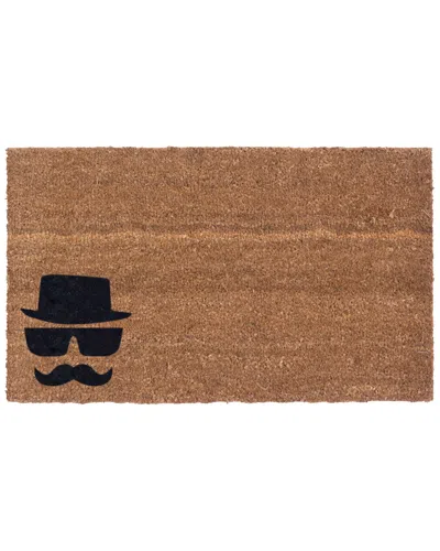 Coco Mats N More Coco Doormats 'n More Designer Surveillance Coco Doormat In Brown