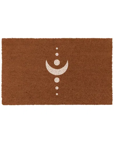 Coco Mats N More Cocomatsnmore Half Moon Door Mat In Brown