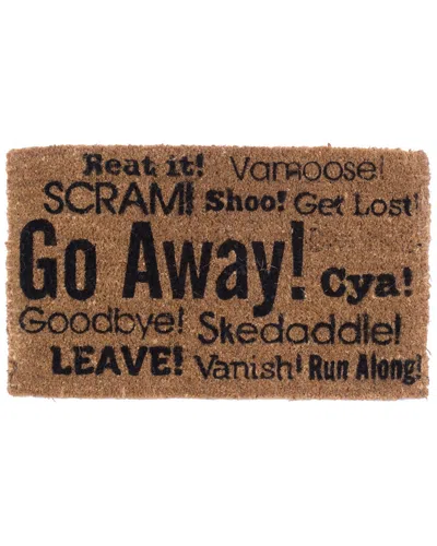 Coco Mats N More Go Away Synonyms Doormat In Brown
