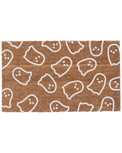 COCO MATS N MORE COCO MATS N MORE HALLOWEEN GHOST RUG