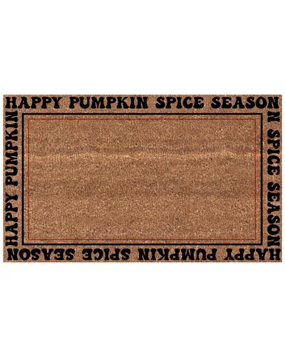 Coco Mats N More Happy Pumpkin Spice Season Rug In Multicolor