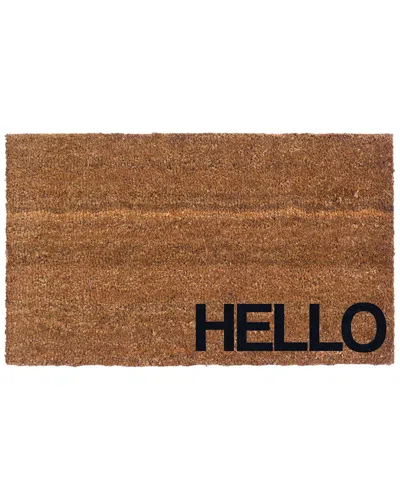Coco Mats N More Hello Doormat In Multicolor