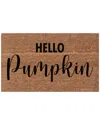 Coco Mats N More Hello Pumpkin Coir Doormat In Multicolor