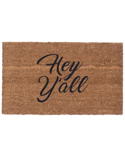 COCO MATS N MORE COCO MATS N MORE HEY Y'ALL DOORMAT