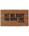 Coco Mats N More Hit Me Baby Doormat In Multicolor