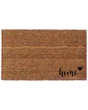 Coco Mats N More Home Heart Rug In Multicolor