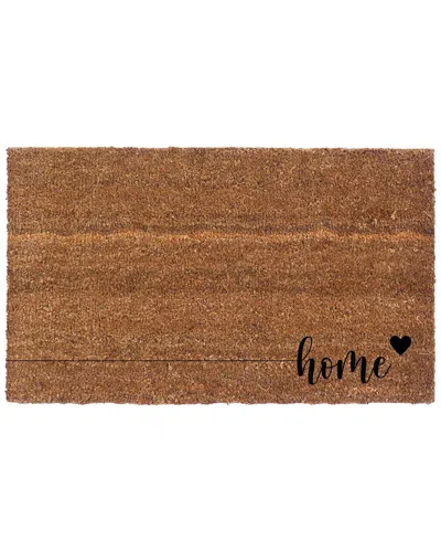 Coco Mats N More Home Heart Rug In Multicolor