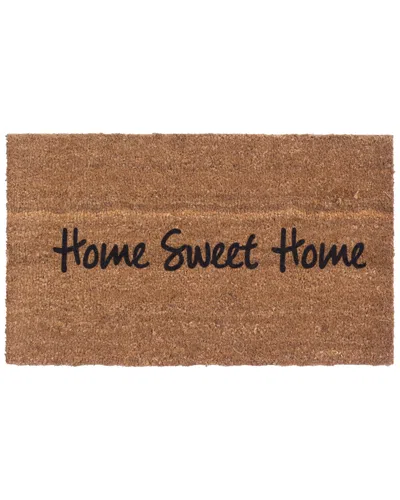 Coco Mats N More Home Sweet Home Doormat In Brown