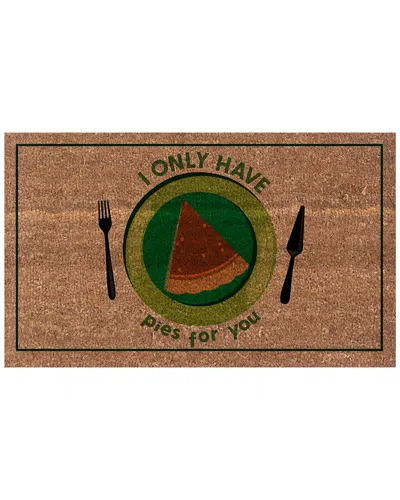 Coco Mats N More I Only Have Pies For You Rug In Multicolor