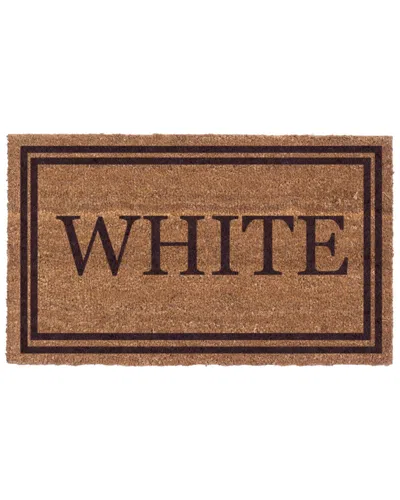 Coco Mats N More Premium Coir Doormat In Brown