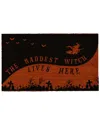 Coco Mats N More The Baddest Witch Lives Here Rug In Multicolor