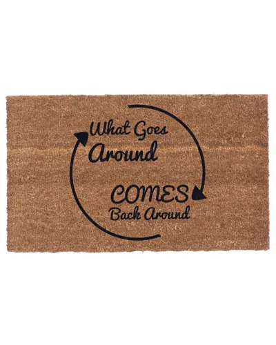 Coco Mats N More The Karma Doormat In Brown