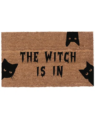 Coco Mats N More The Witch Is In Rug In Multicolor
