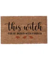 Coco Mats N More This Witch Can Be Bribed With Candies Rug In Multicolor