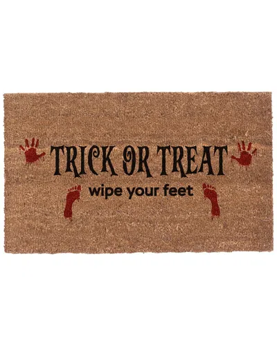 Coco Mats N More Trick Or Treat Rug In Multicolor