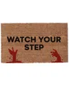 Coco Mats N More Watch Your Step Rug In Multicolor