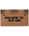 Coco Mats N More Welcome To Our Web Rug In Multicolor