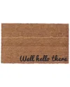 Coco Mats N More Well Hello There Doormat