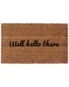 Coco Mats N More Well Hello There Doormat In Multicolor