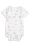 Coco Moon Aloha Bodysuit In Multi White
