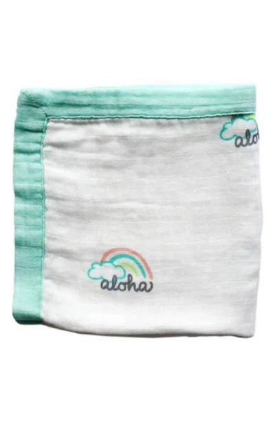 Coco Moon Aloha Quilt In Blue