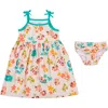 Coco Moon Hawaii Life Sundress & Bloomers Set In Tan